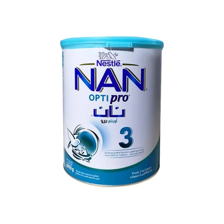 Nestle Nan 3 Optipro Baby Milk Growing up Formula - 800g (U.A.E)