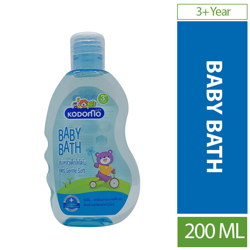 Kodomo Baby Bath Gentle Soft 3+ -100g (Thailand)